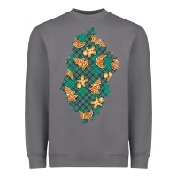 Storm christmas gingerbread cookies patch Heavyweight Sweatshirt - BundleAndBundleShop