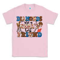 Bubblegum Pink diamonds are a girl's best friend Classic Tee - AdoDesignShop
