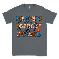 Charcoal Heather diamonds are a girl's best friend Classic Tee - AdoDesignShop
