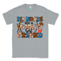 Heather Grey diamonds are a girl's best friend Classic Tee - AdoDesignShop