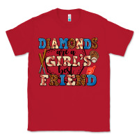 Red diamonds are a girl's best friend Classic Tee - AdoDesignShop