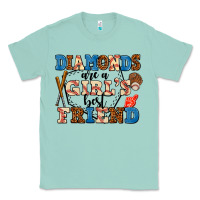 Diamonds Are A Girl's Best Friend Classic Tee | Teevron