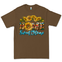 Cacao home sweet home sunflower Premium Tee - BarkalooDesign
