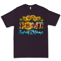 Plum home sweet home sunflower Premium Tee - BarkalooDesign