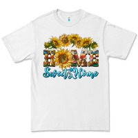 White home sweet home sunflower Premium Tee - BarkalooDesign
