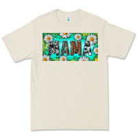 Bone Turquoise and Daisy Mama Premium Tee - RanaPortraitStore