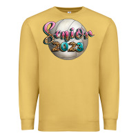 Antique Gold volleyball senior 2023 Premium Sweatshirt - BundleAndBundleShop