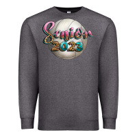 Charcoal Heather volleyball senior 2023 Premium Sweatshirt - BundleAndBundleShop