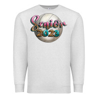 Oatmeal Heather volleyball senior 2023 Premium Sweatshirt - BundleAndBundleShop