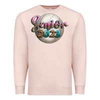 Pale Pink volleyball senior 2023 Premium Sweatshirt - BundleAndBundleShop