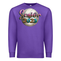 Purple volleyball senior 2023 Premium Sweatshirt - BundleAndBundleShop