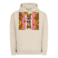 Pigment French Oak skull mom sunflowers Urban Hoodie - TumblerDesignByShophia