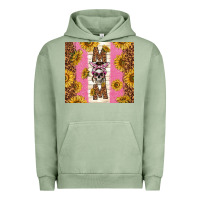 Pigment Oil Green skull mom sunflowers Urban Hoodie - TumblerDesignByShophia