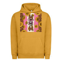 Pigment Peanut Butter skull mom sunflowers Urban Hoodie - TumblerDesignByShophia
