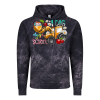 Cloud Black i dig 100 days of school Vintage Hoodie - RacoonDesign