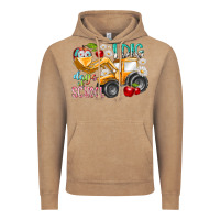 Vintage Coffee i dig 100 days of school Vintage Hoodie - RacoonDesign