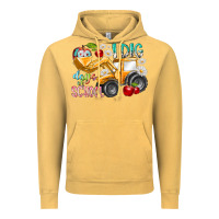 Vintage Mustard i dig 100 days of school Vintage Hoodie - RacoonDesign
