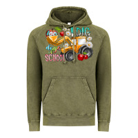 Vintage Olive i dig 100 days of school Vintage Hoodie - RacoonDesign