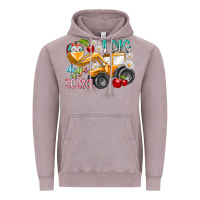 Vintage Zinc i dig 100 days of school Vintage Hoodie - RacoonDesign
