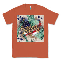 Copper statue of liberty leopard Classic Tee - BundleAndBundleShop