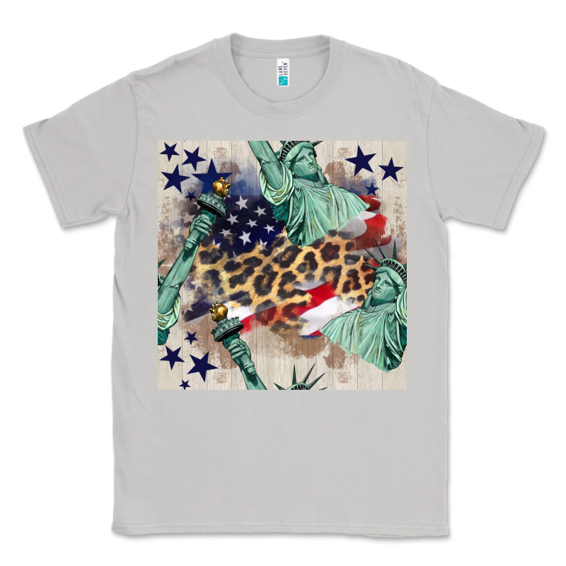 Statue Of Liberty Leopard Classic Tee by BundleAndBundleShop | Teevron