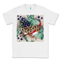 White statue of liberty leopard Classic Tee - BundleAndBundleShop