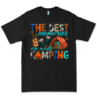 Black the best memories are made camping Premium Tee - texasbilliewilder