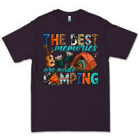 Plum the best memories are made camping Premium Tee - texasbilliewilder