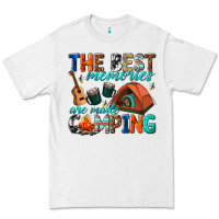 White the best memories are made camping Premium Tee - texasbilliewilder