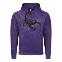 Cloud Purple scorpion Vintage Hoodie - JahusDesignShop