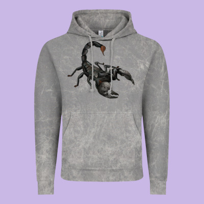 Scorpion Vintage Hoodie Designed By Jahusdesignshop