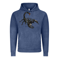 Vintage Denim scorpion Vintage Hoodie - JahusDesignShop