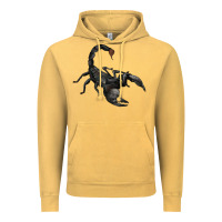 Vintage Mustard scorpion Vintage Hoodie - JahusDesignShop