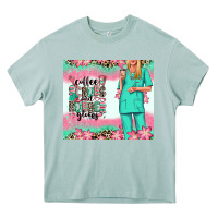 Arona coffee scrubs rubber gloves nurse Heavy Core Tee - RanaPortraitStore