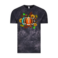 Cloud Black fall football sunflower and fall Vintage Tee - AdoDesignShop