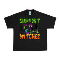 Black support your local witches Urban Heavy Tee - BundleAndBundleShop
