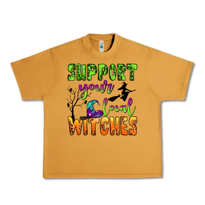 Support Your Local Witches Urban Heavy Tee by BundleAndBundleShop | Teevron
