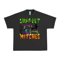 Pigment Black support your local witches Urban Heavy Tee - BundleAndBundleShop