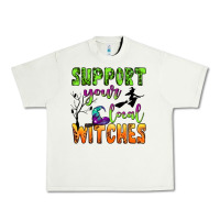 Pistachio support your local witches Urban Heavy Tee - BundleAndBundleShop