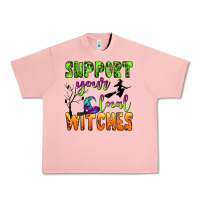Salmon support your local witches Urban Heavy Tee - BundleAndBundleShop