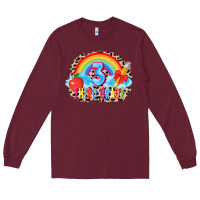 Burgundy back to school 3 3200x2400 Long Sleeve Tee - AdoDesignShop
