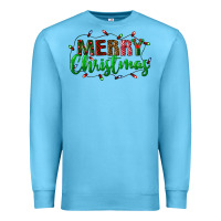 Ocean Blue merry christmas Premium Sweatshirt - BundleAndBundleShop