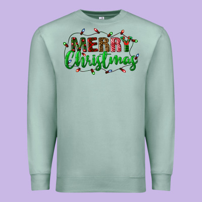 Merry Christmas Premium Sweatshirt Designed By Bundleandbundleshop