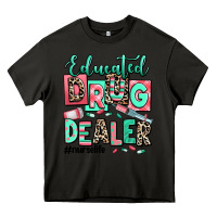 Asphalt educated drug dealer nurse life Heavy Core Tee - RanaPortraitStore