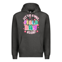 Charcoal Heather field day let the games begin Premium Hoodie - JahusDesignShop