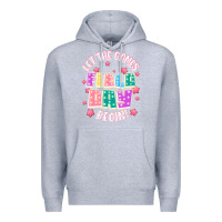 Heather Grey field day let the games begin Premium Hoodie - JahusDesignShop