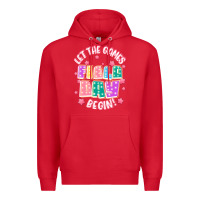 Red field day let the games begin Premium Hoodie - JahusDesignShop