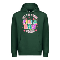 Sports Green field day let the games begin Premium Hoodie - JahusDesignShop