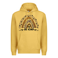 Antique Gold Be Kind Rainbow Premium Hoodie - Bettercallsaul