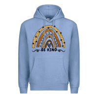 Colony Blue Be Kind Rainbow Premium Hoodie - Bettercallsaul
